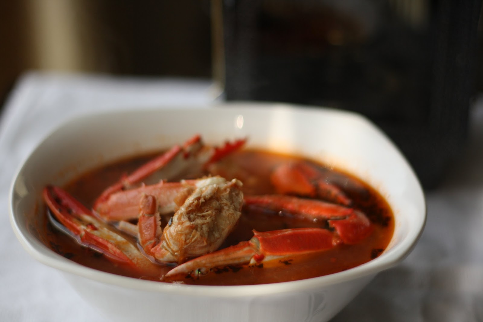 Cannelle et Cardamome Crab Bouillabaisse