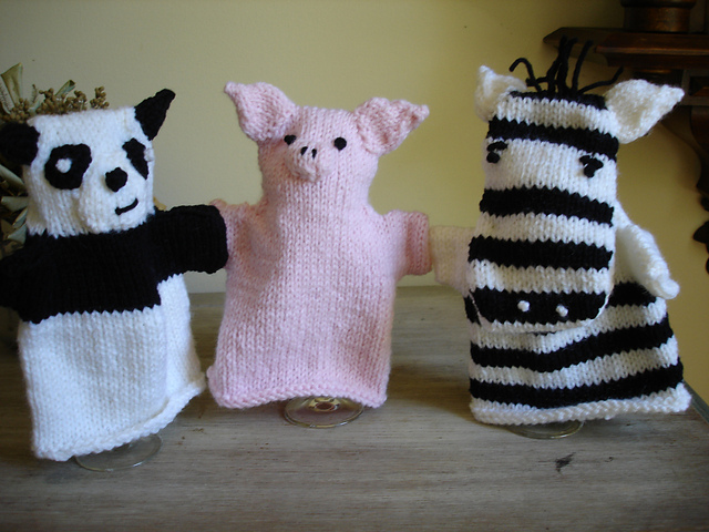 knitted glove puppet patterns