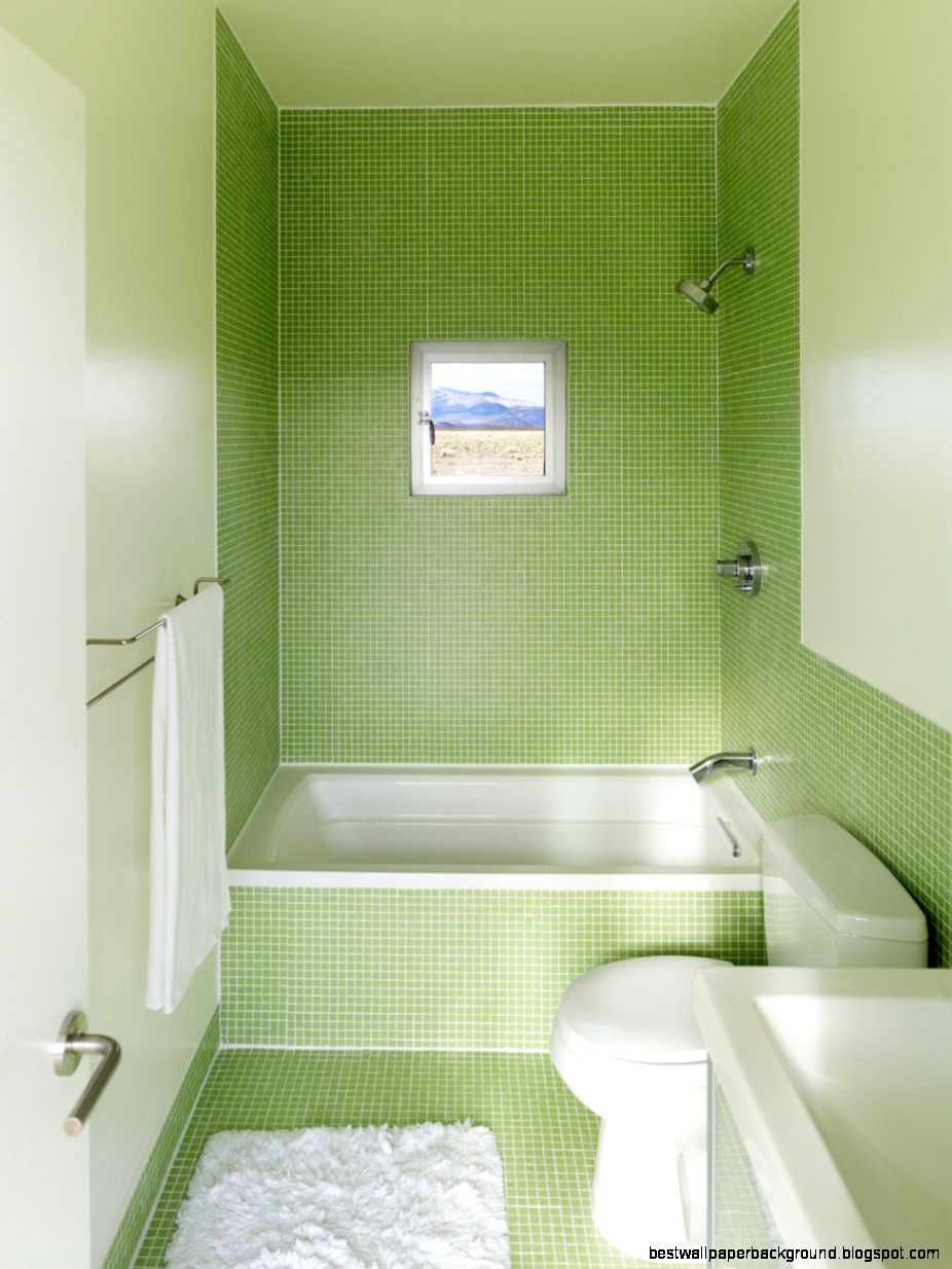 Pale Green Bathrooms Wallpaper