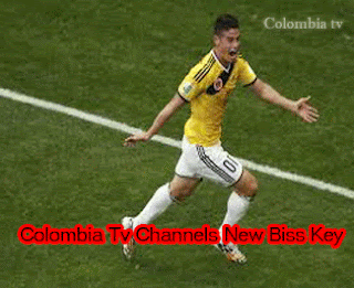 Colombia Tv Channels New Update Biss Key 40.5° West