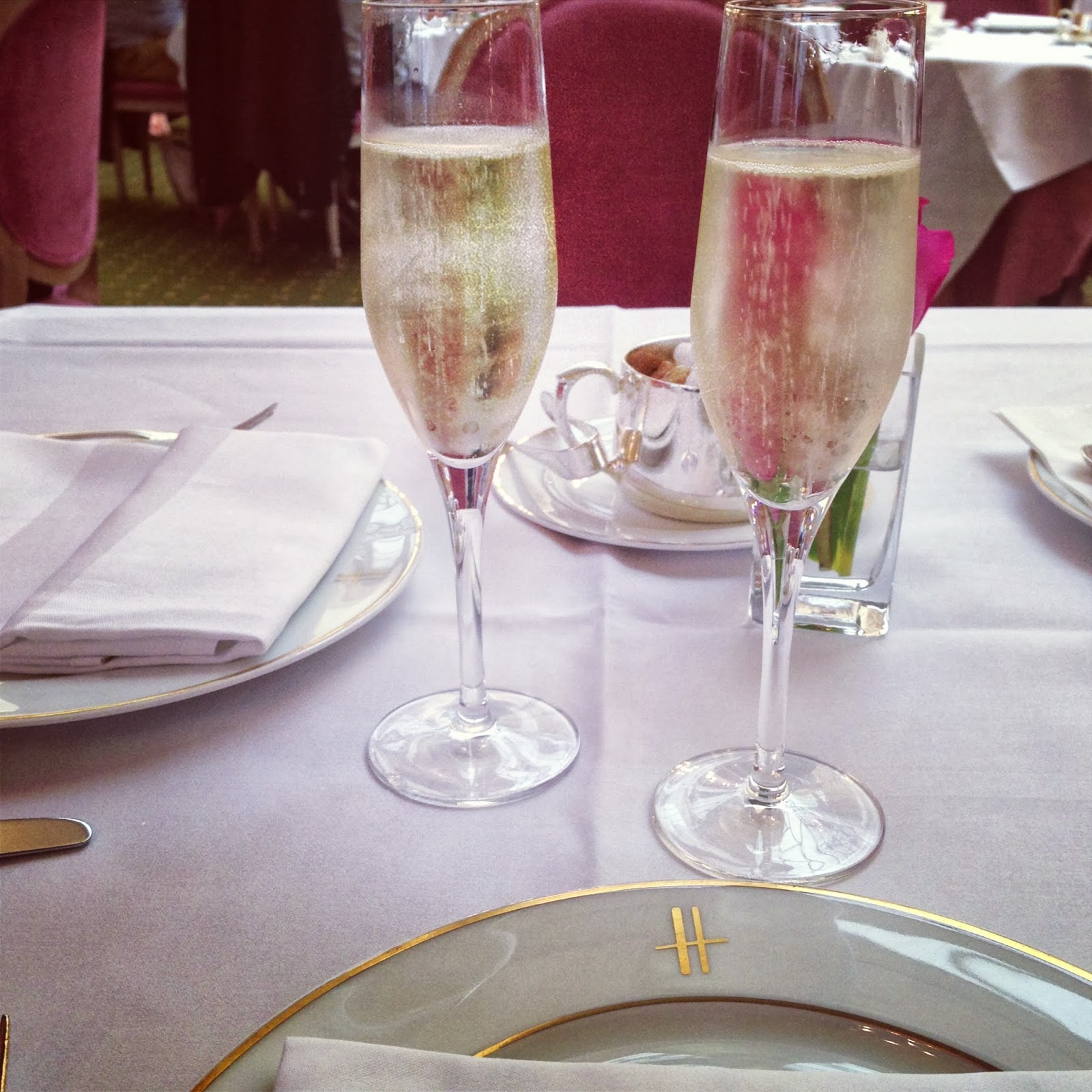 ignore the dress code Afternoon Tea in Harrods