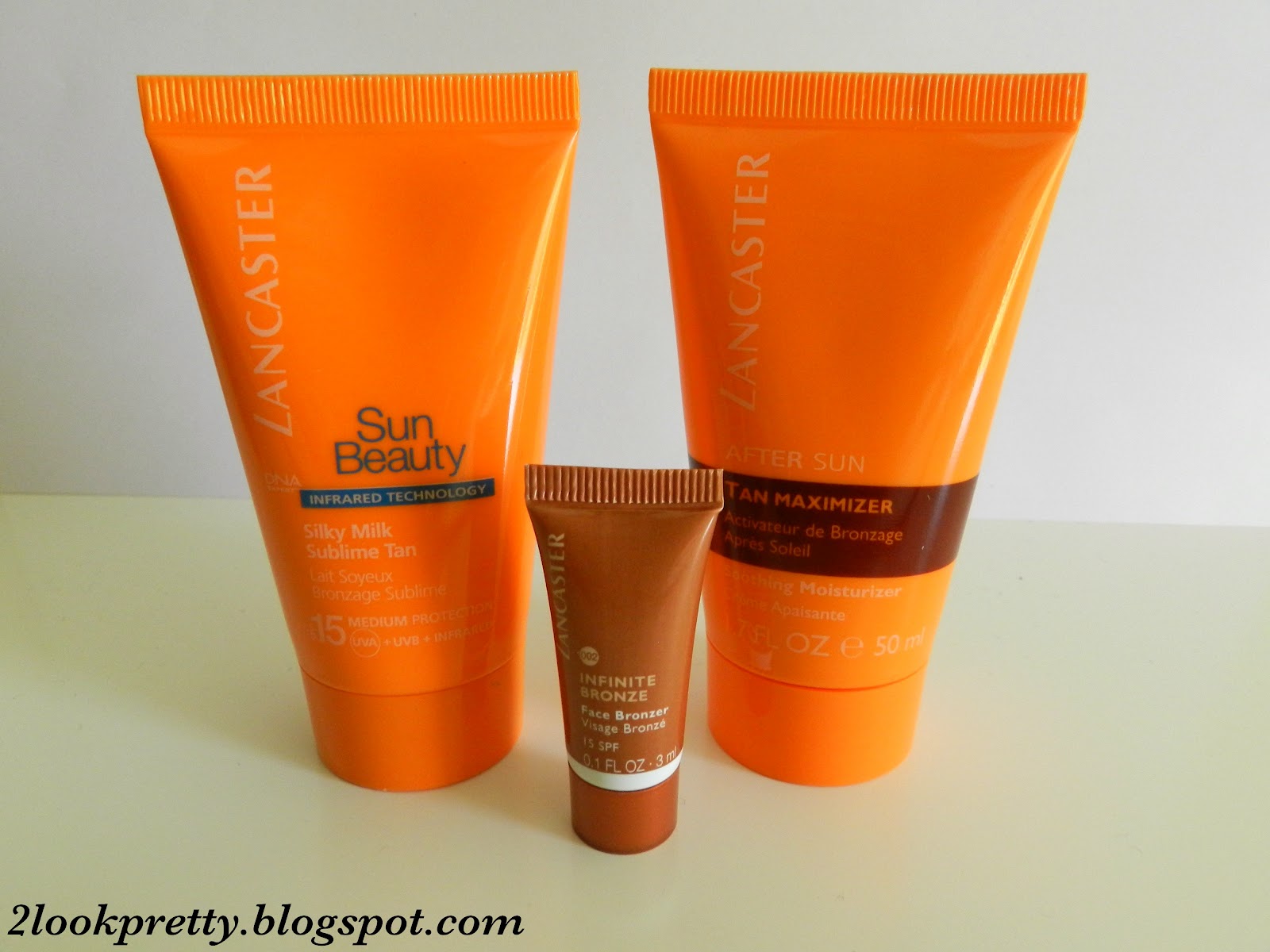 2 Look Pretty Lancaster Travel Size Sun Care Kit