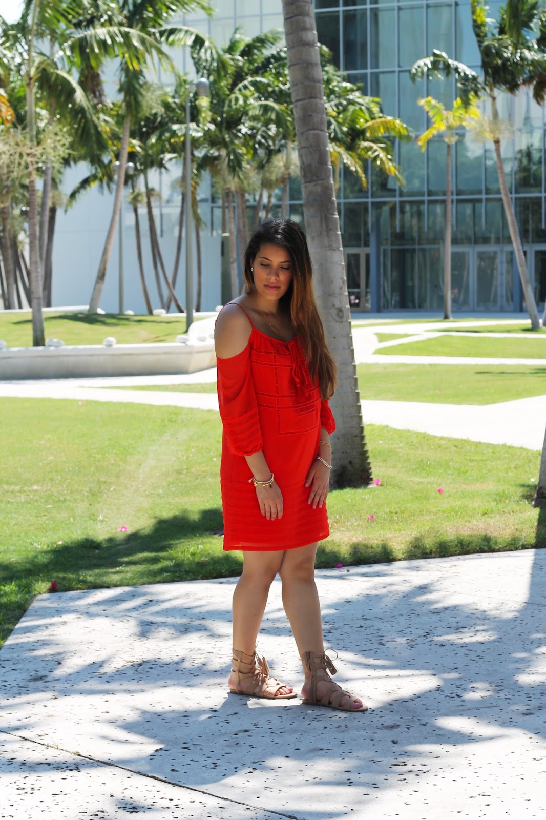 sandals, shift dress, tassel, bebe, summer, fall, miami, fashion blogger, call it spring, style, fashion, new york, blogger, women, cold shoulder, beauty, accessories, comfortable, sale, dress, orange, red, model, new york, ny, pretty, beautiful