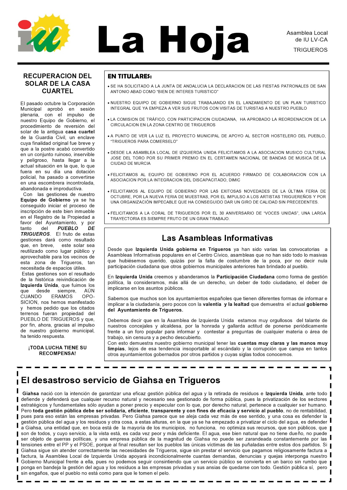 Hoja De Presupuesto