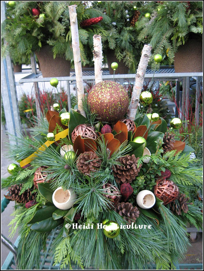 Heidi Horticulture Outdoor Christmas Container Little Fun