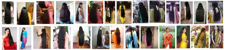 Indian long hair Girls