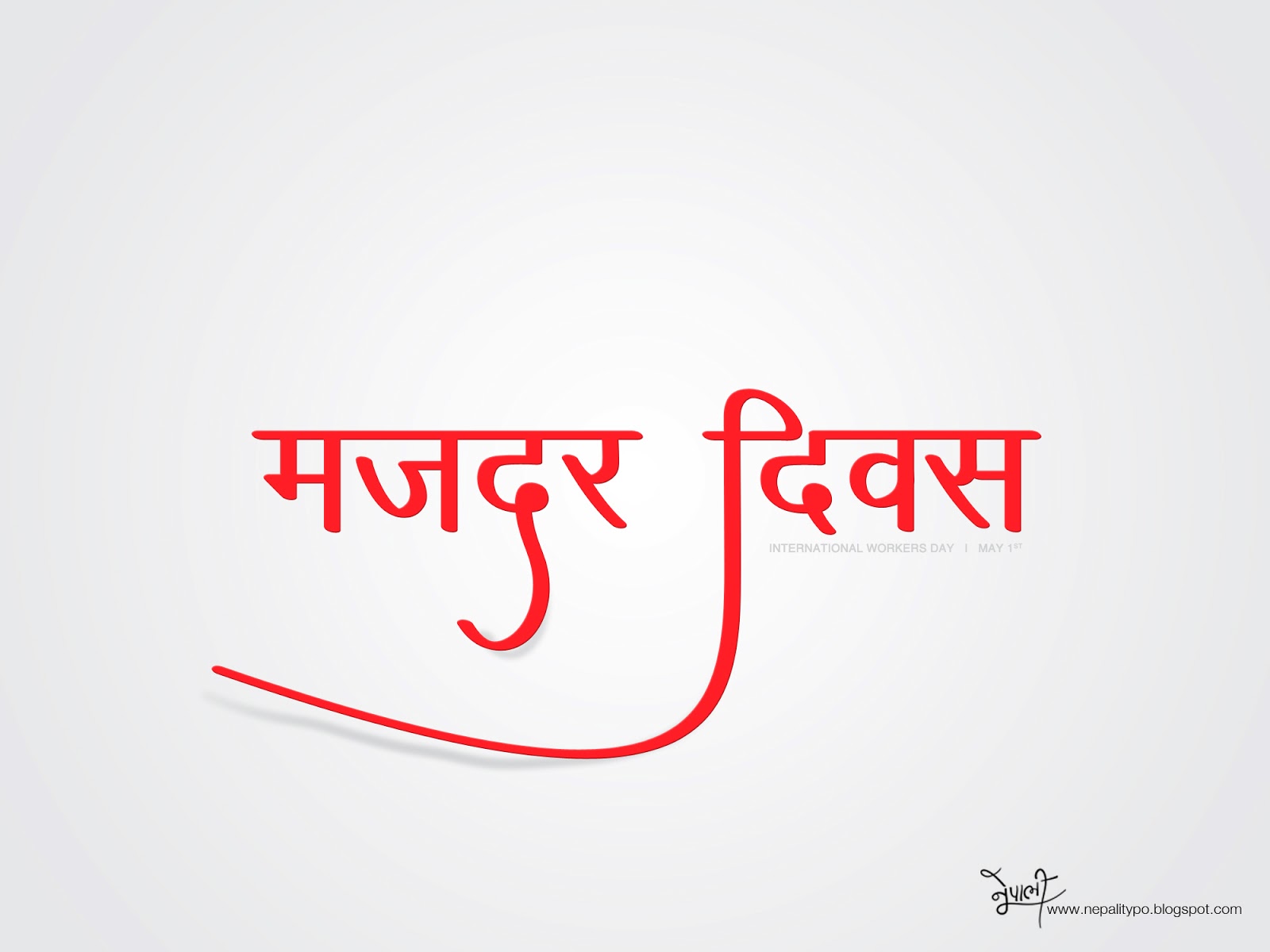 NepaliTypo: A Nepalese Typography and Calligraphy: Majdur ...