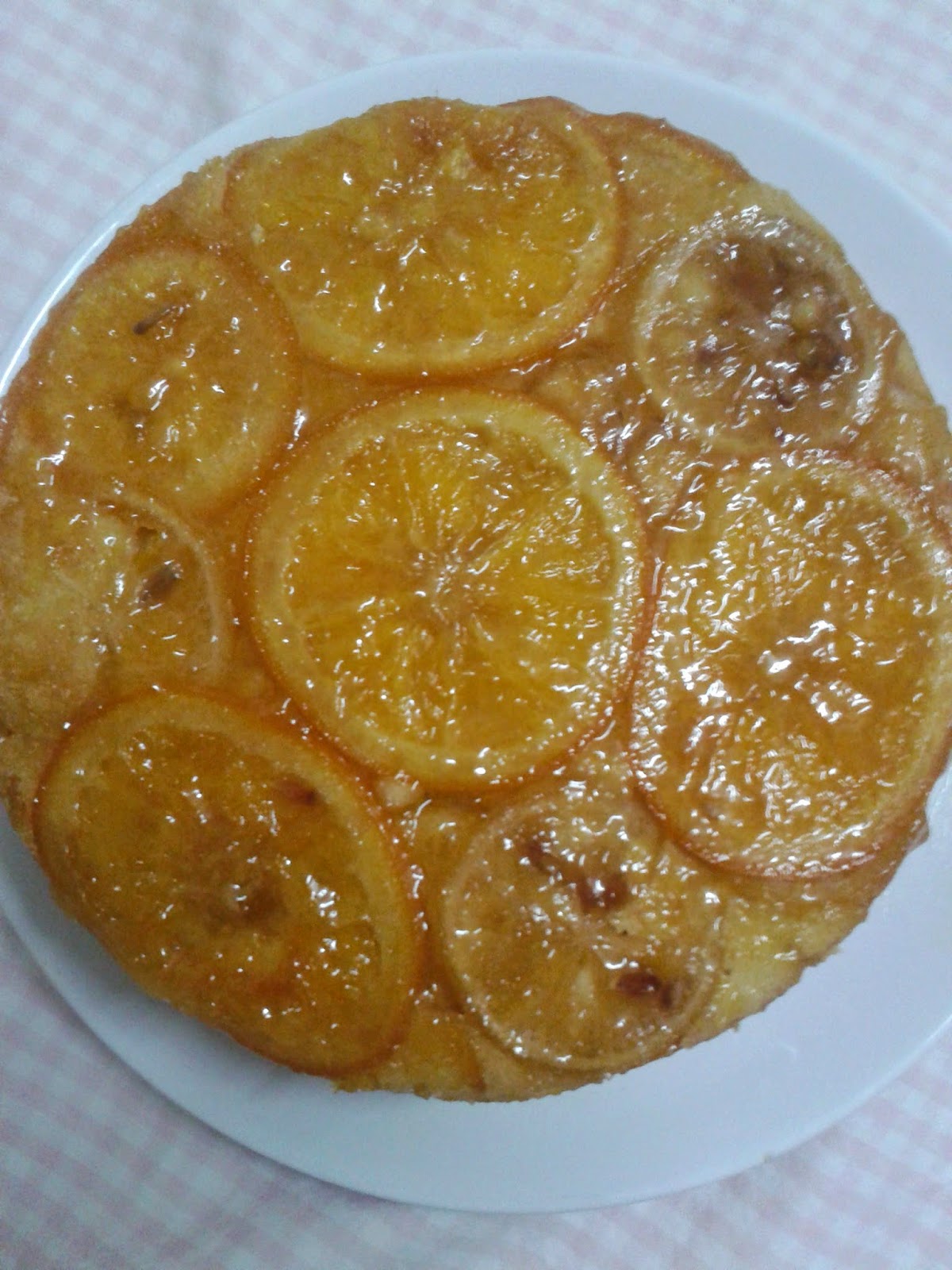 Marmalade Polenta Cake