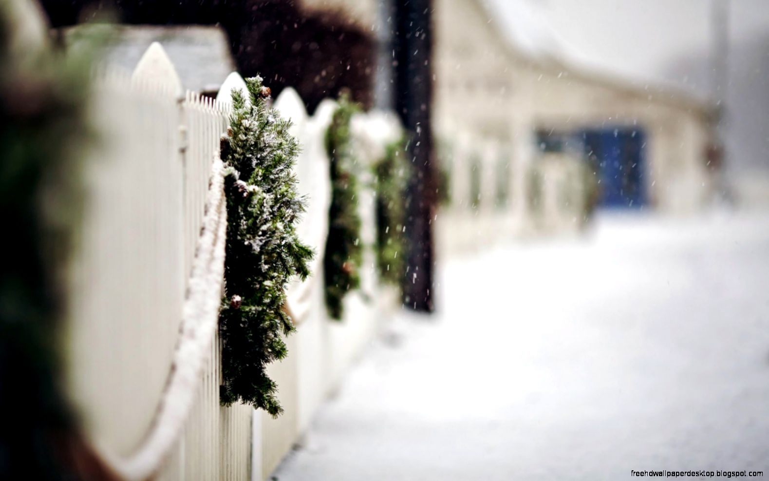 Fence Wreaths Branches Spruce Road Snow Snowflakes Winter 6921463 Fence Wreaths Branches Spruce Road Snow Snowflakes Winter 6921463