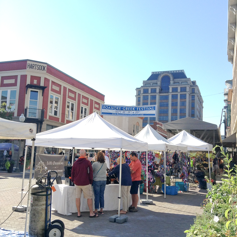 How are you all? Roanoke Farmers Market.