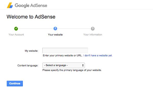 Cara mengisi situs url google adsense