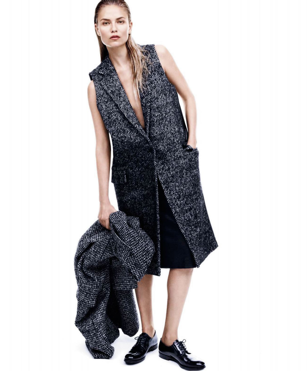 grey: natasha poly by daniel jackson for harper's bazaar september 2014