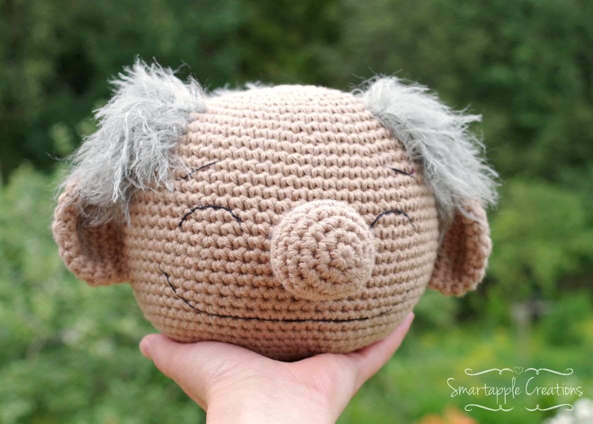 Smartapple Creations amigurumi and crochet Crochet eyeglasses holder