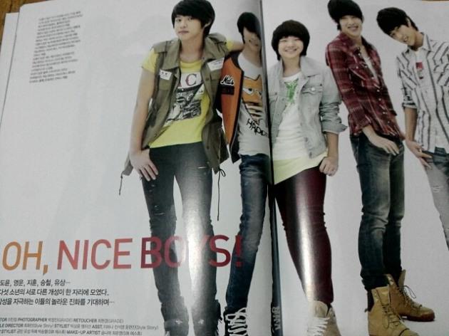 [Scan] NU'EST en Pledis Boys Magazine Vol.01 11
