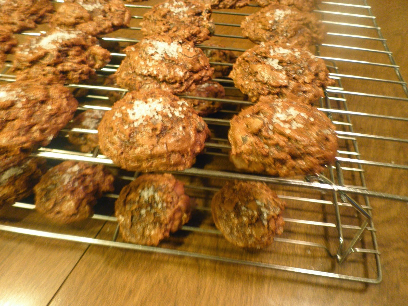 Secrets from the Cookie Princess Salted Chocolate Truffle Cookies