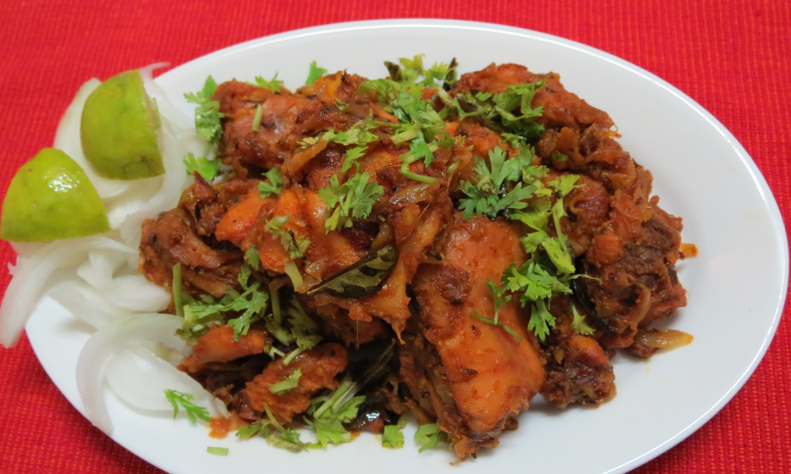 Chicken Roast Kerala style - CurryAffairs.com