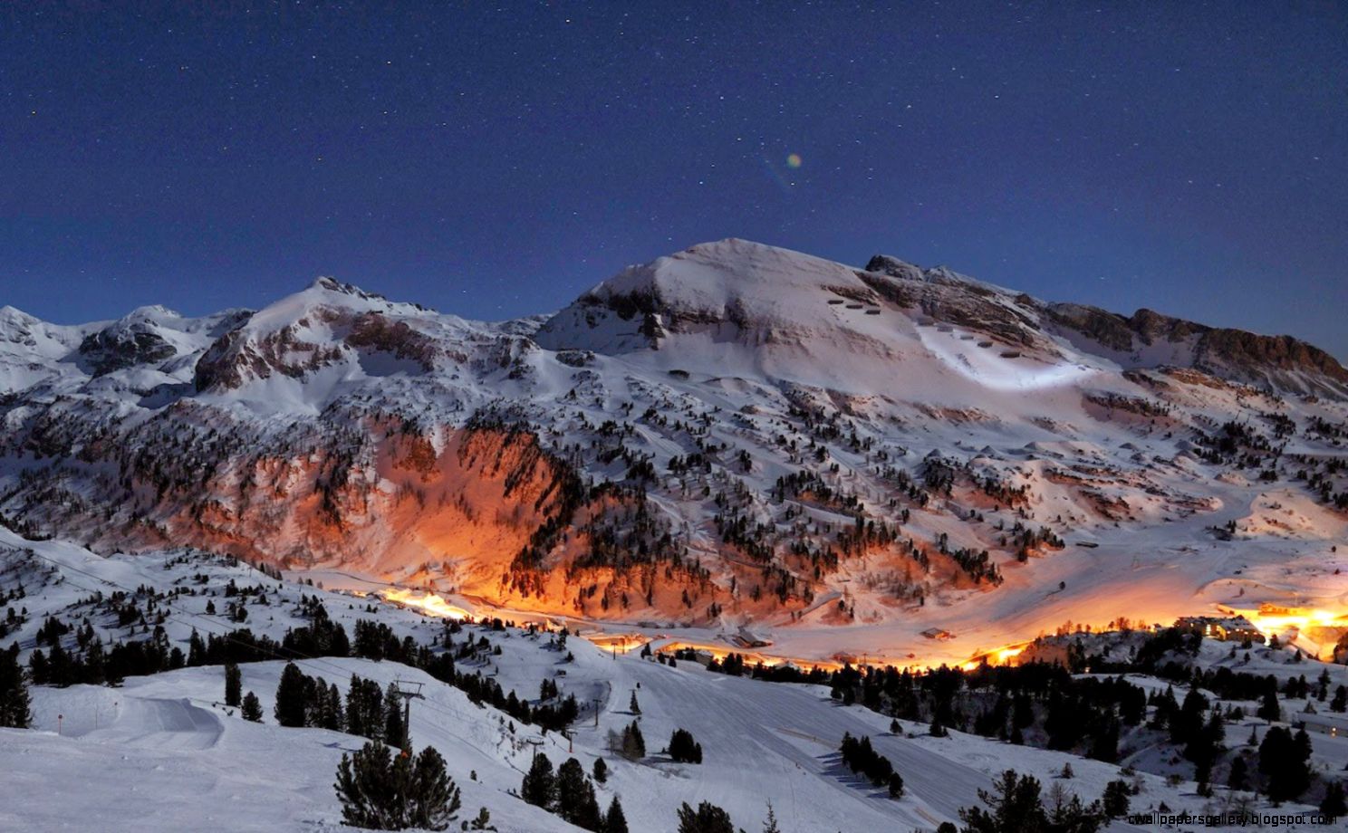 Beautiful Nature Images And Wallpapers Snow Mountain Night Beautiful Nature Images And Wallpapers Snow Mountain Night