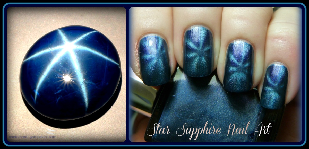 4. Sapphire Blue and Gold Nail Art - wide 4