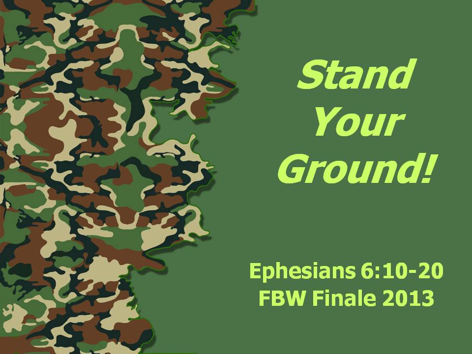 [Matt's Messages] "Stand Your Ground" Matt Mitchell Hot Orthodoxy