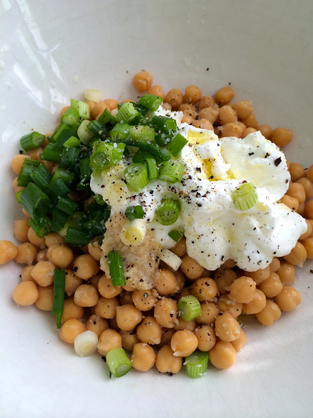 Creamy Chickpea/Garbanzo Bean Salad Cook The Hell Out of It!