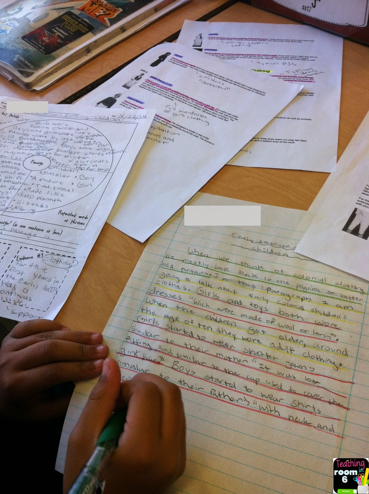 Main Idea of Expository Text {Reading and Writing} Teaching in Room 6