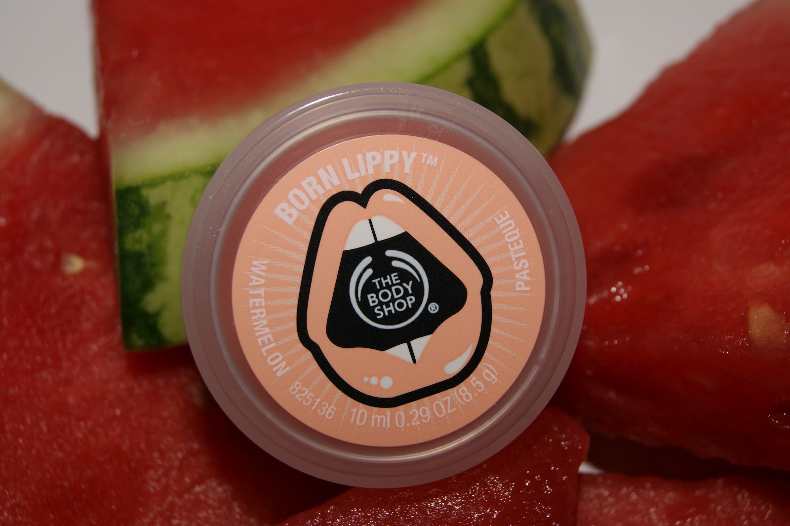 The Body Shop Born Lippy Lip Balm in Watermelon Review The Sunday Girl
