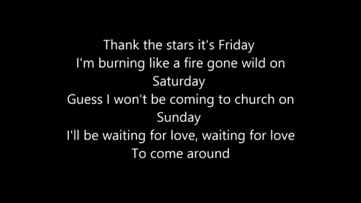 Avicii Waiting For Love Lyrics YouTube Avicii Waiting For Love Lyrics YouTube