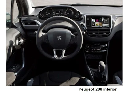 Peugeot 208 dash