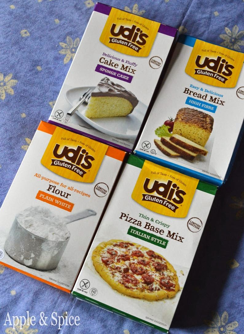 Apple & Spice Udi’s Gluten Free Pizza Base Mix Review