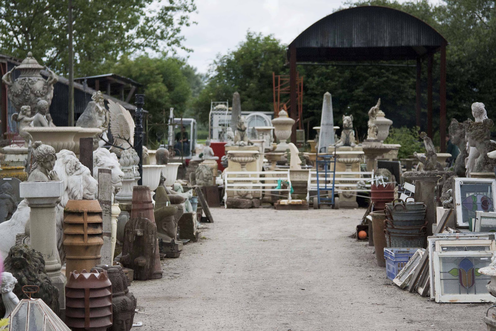 Dee at the Carlton Past treasures at the reclamation yard