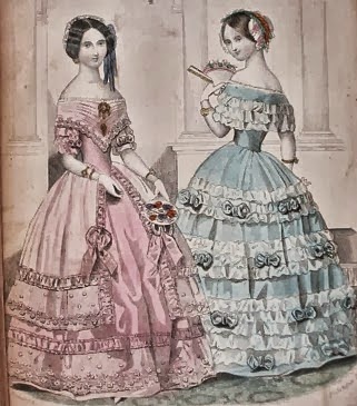 victorian era ball gown