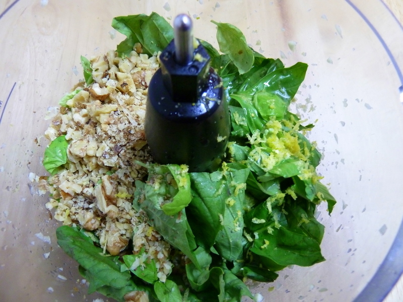 Cookin' Cowgirl Toasted Walnut Pesto {Two Ways}