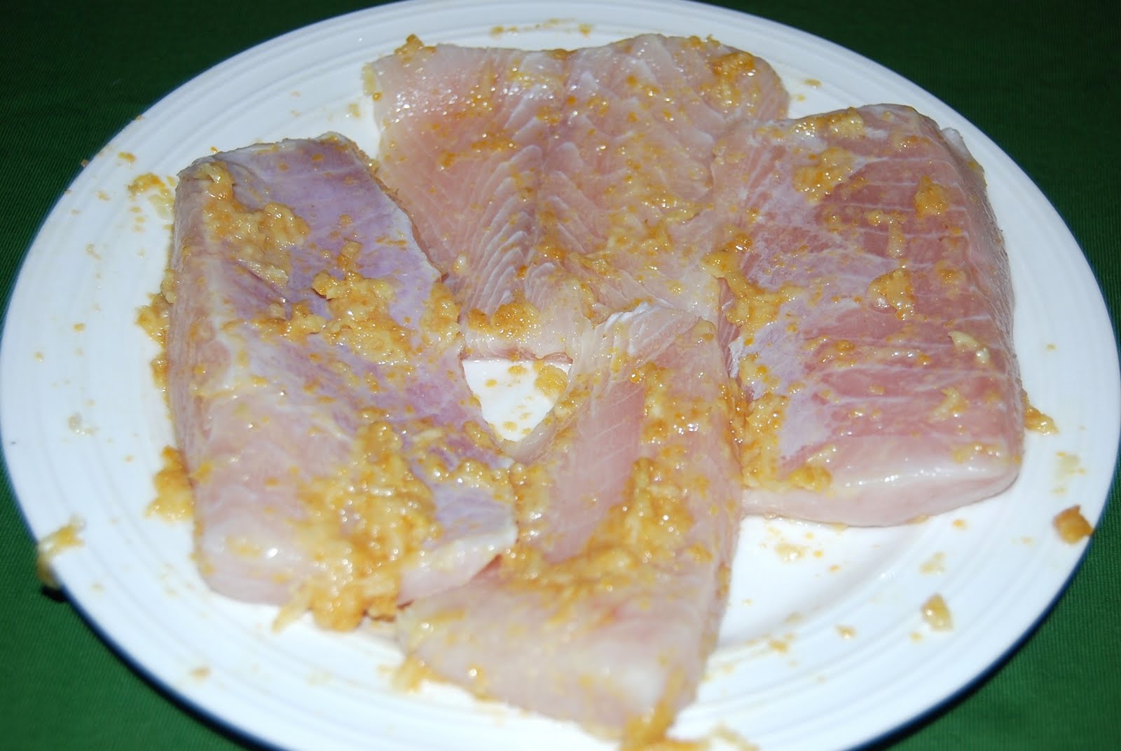 Sikandalous Cuisine Sesame Crusted Mustard Fish