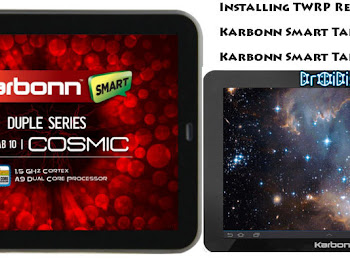 Install TWRP Recovery on Karbonn Smart Tab 8 (Velox) and ST10 (Cosmic)