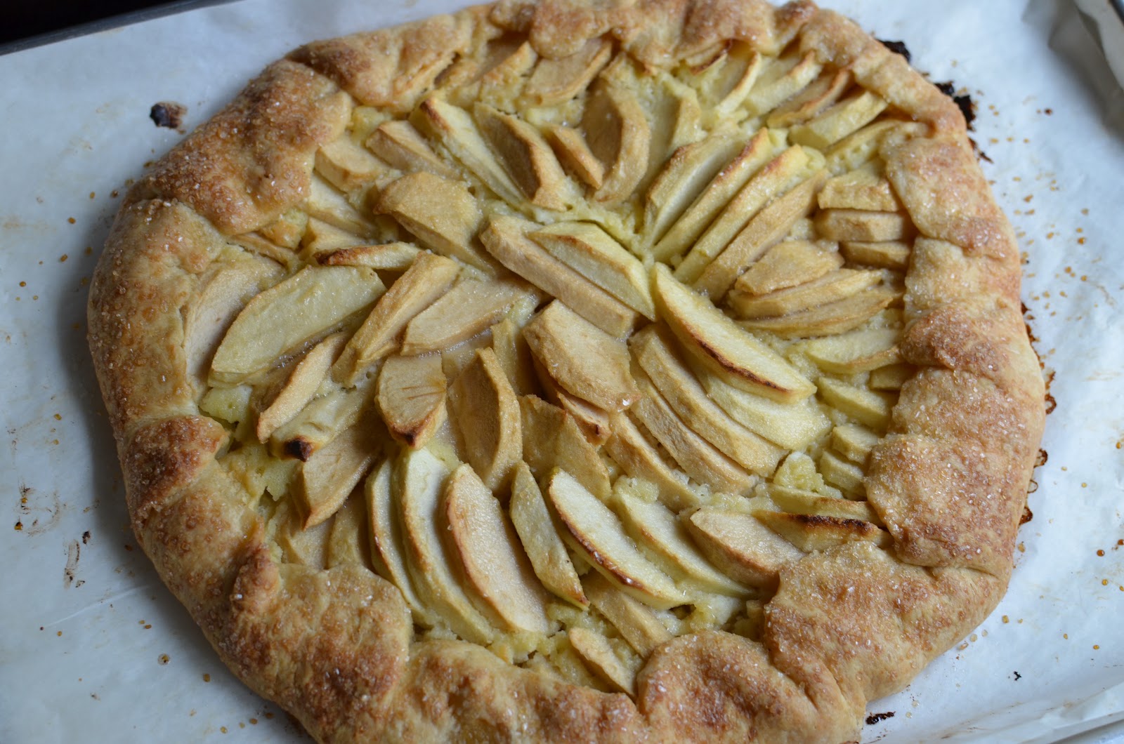 Playing with Flour Applefrangipane galette