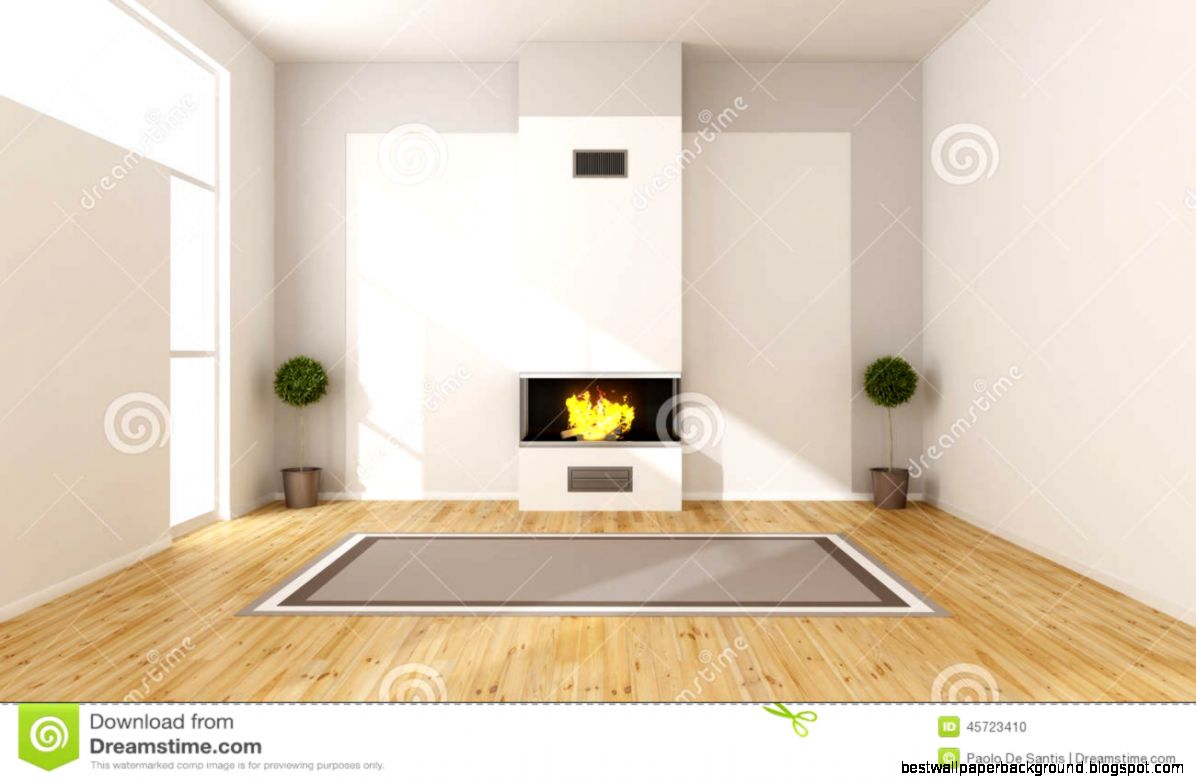 Modern Fireplace In A Empty Room Stock Illustration Image 45723410 Modern Fireplace In A Empty Room Stock Illustration Image 45723410