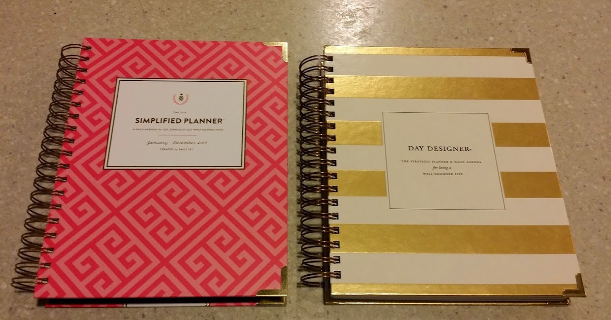Simplified Planner and Day Designer Comparison!
