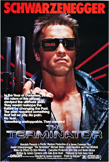 The Terminator movie poster (1984)