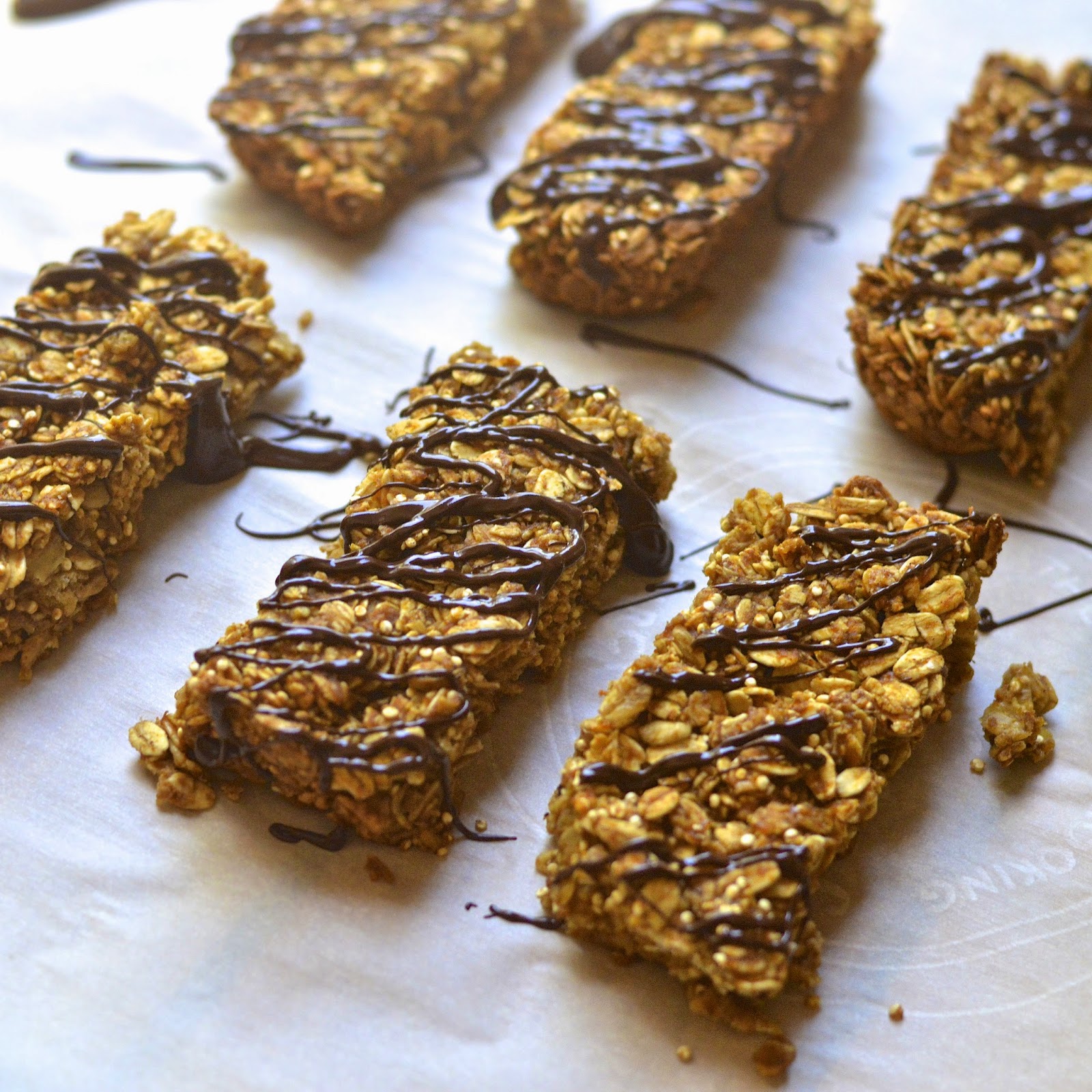 Pumpkin Chocolate Granola Bars {Gluten Free} Virtually Homemade