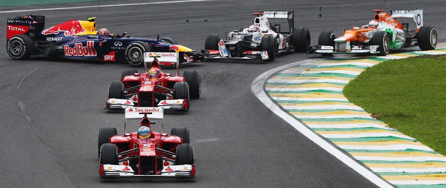 GP de Brasil F1 2012 Más que un auto...