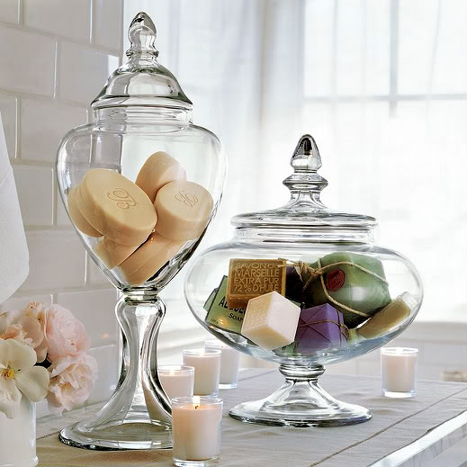decorating with apothecary jars blushing black decorating with apothecary jars blushing black