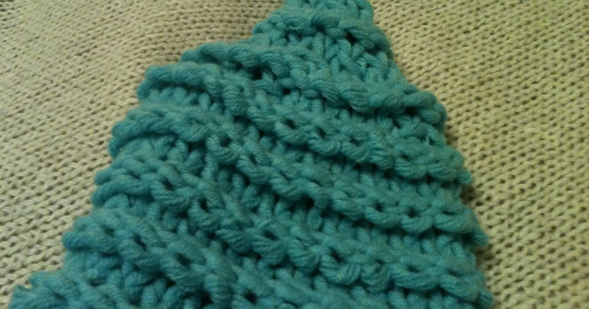 GoodKnit Kisses Loom Knit Elf Hat Decrease for cone with no seams