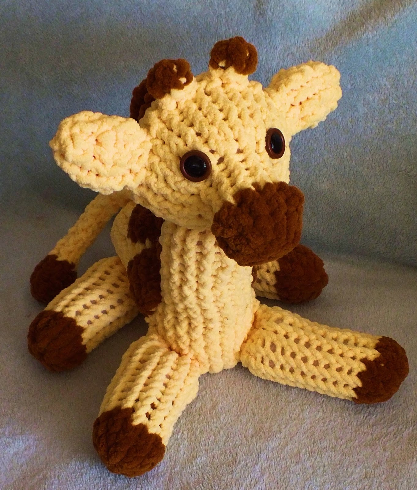 The Loom Muse How to Loom Knit a Giraffe Pattern