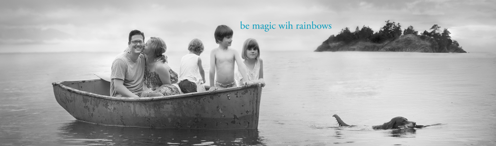 be magic with rainbows