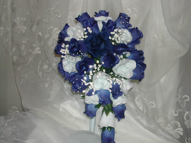 Lovely Navy Blue Wedding Centerpieces Theme