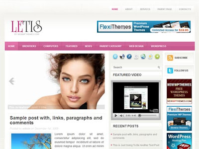 Free Wordpress Templates template wodpress tema wordpress