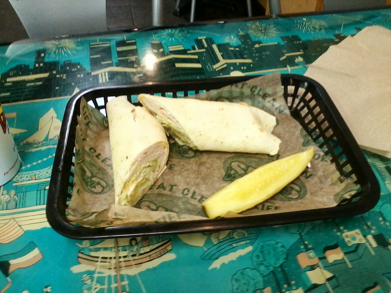 The GlutenFree Glutton Glutenfree wraps at Larry's Giant Subs