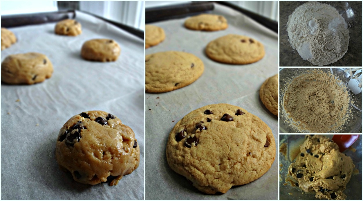 The Cooking Actress Almond Butter Chocolate Chip Cookies