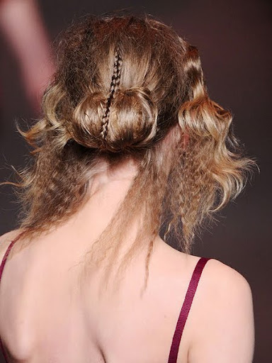 Christian Dior fall-winter 2011-2012 hairstyle
