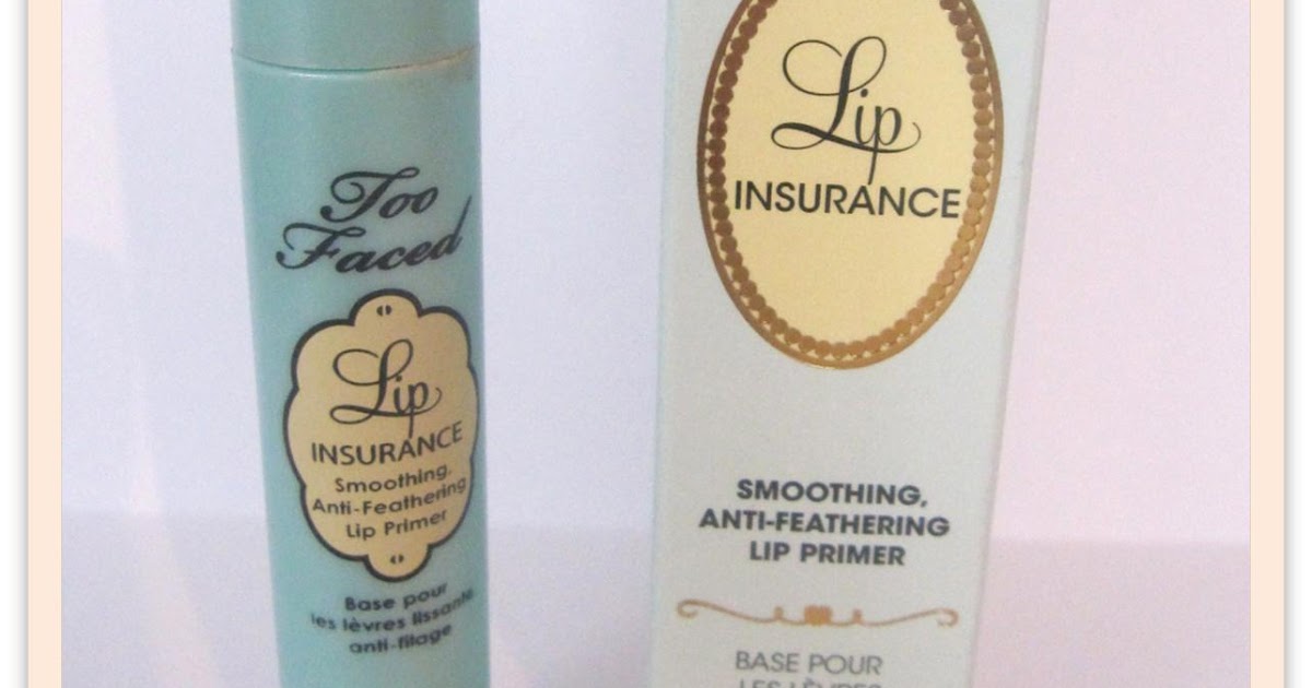 El Cajón Desastre de Isa Review Lip Insurance de Too Faced